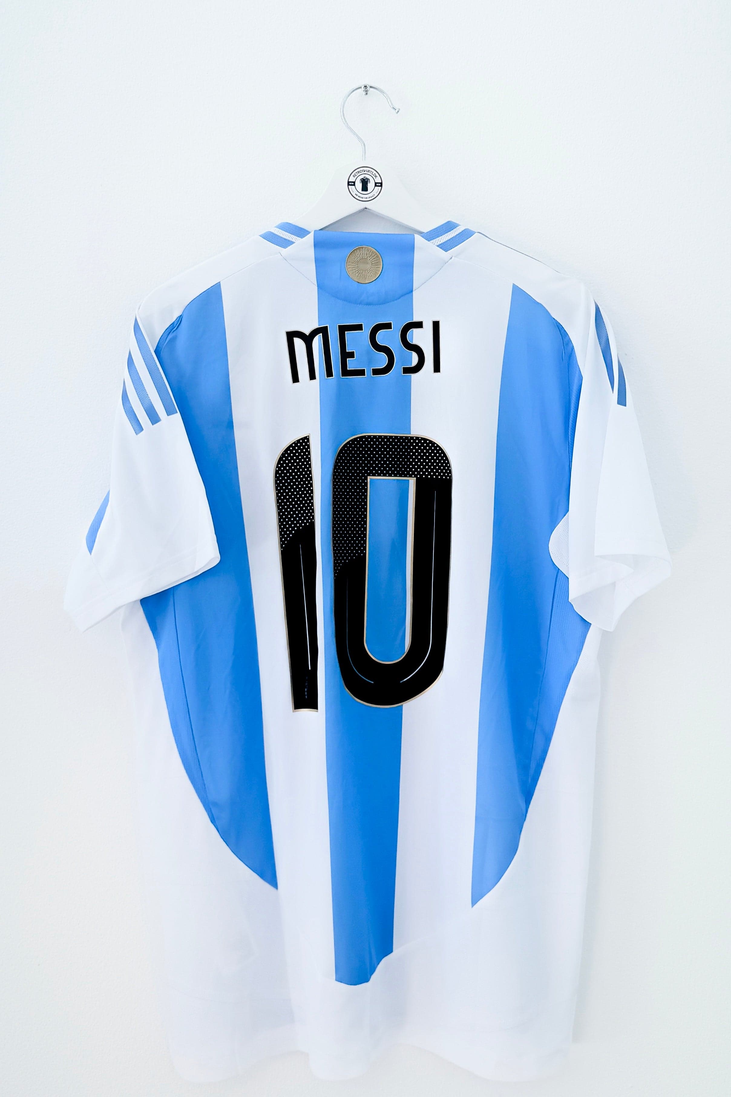 Argentina 2024 Hjemmebane Messi Authentic 10