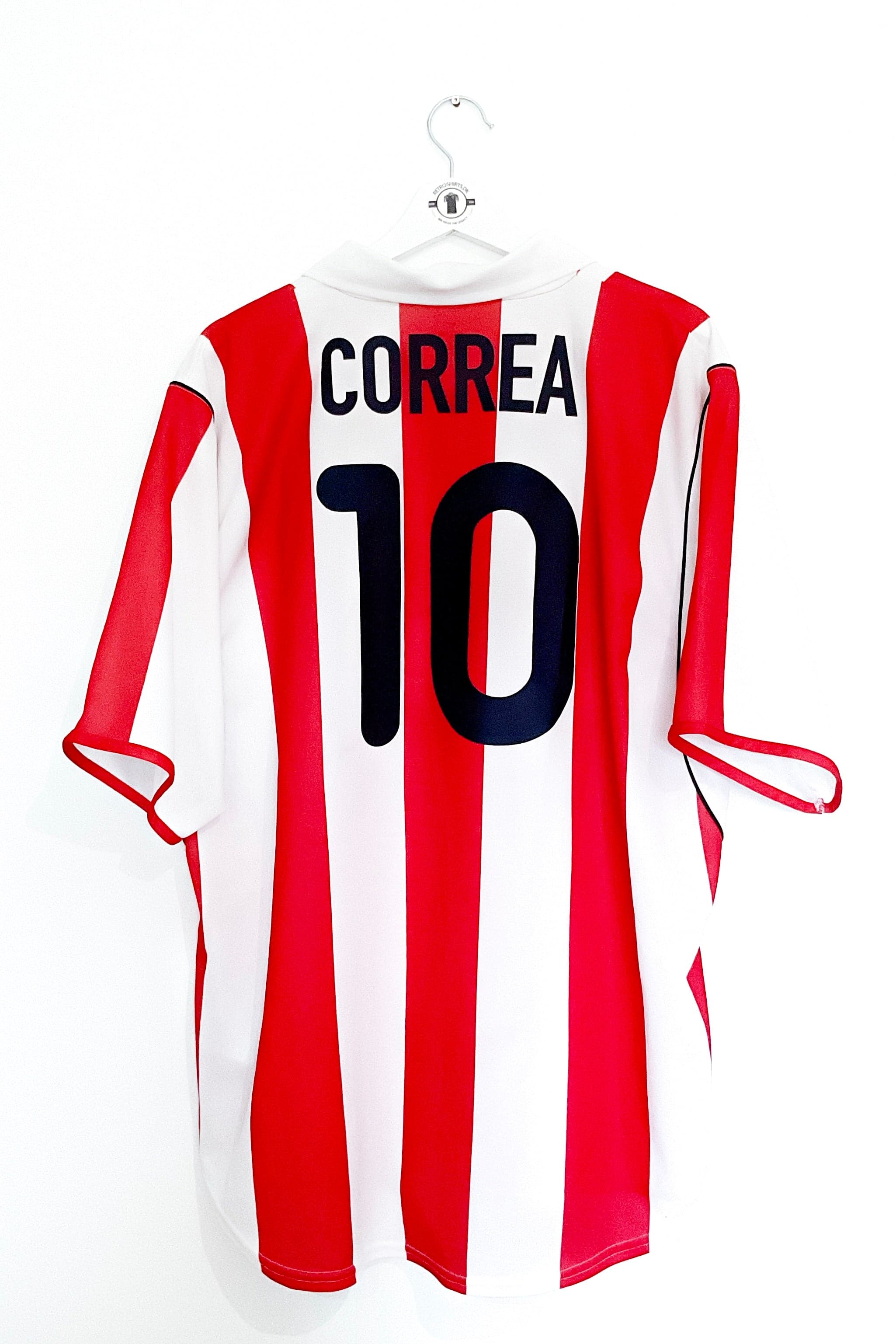 Atletico Madrid 2001/2002 Hjemmebane Correa 10