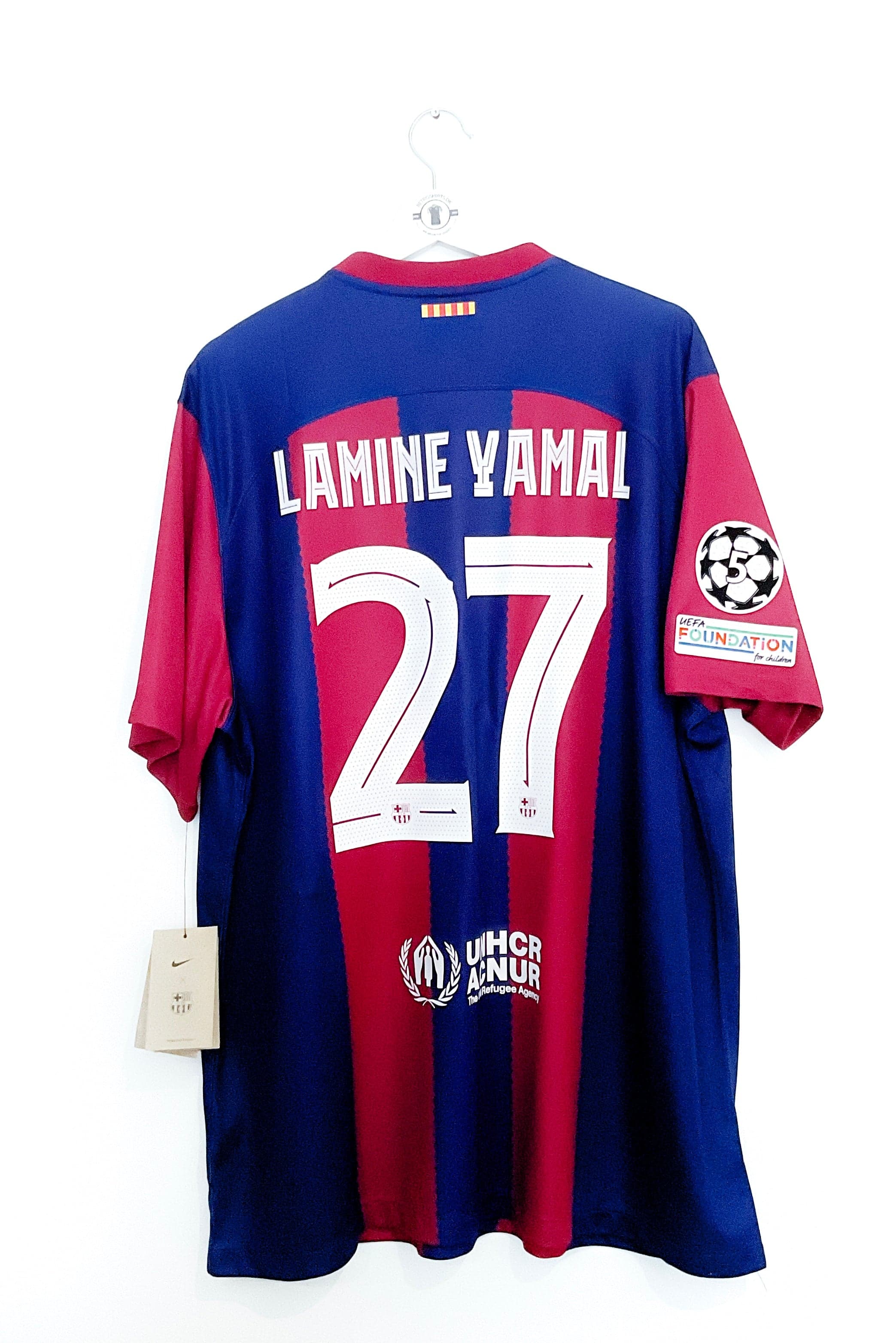 Barcelona 2023/2024 Hjemmebane Lamine Yamal 27
