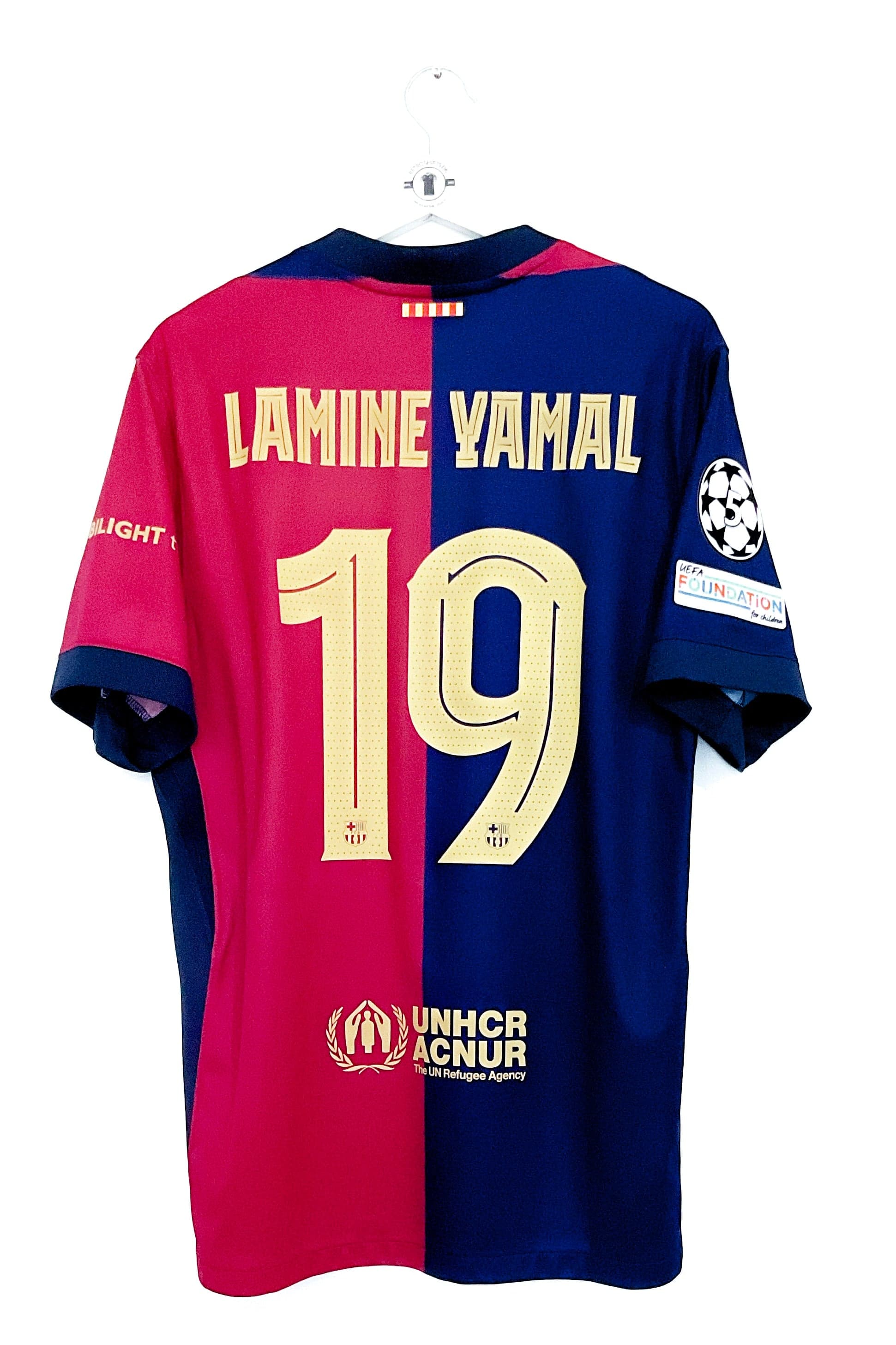 Barcelona 2024/2025 Hjemmebane Lamine Yamal 19