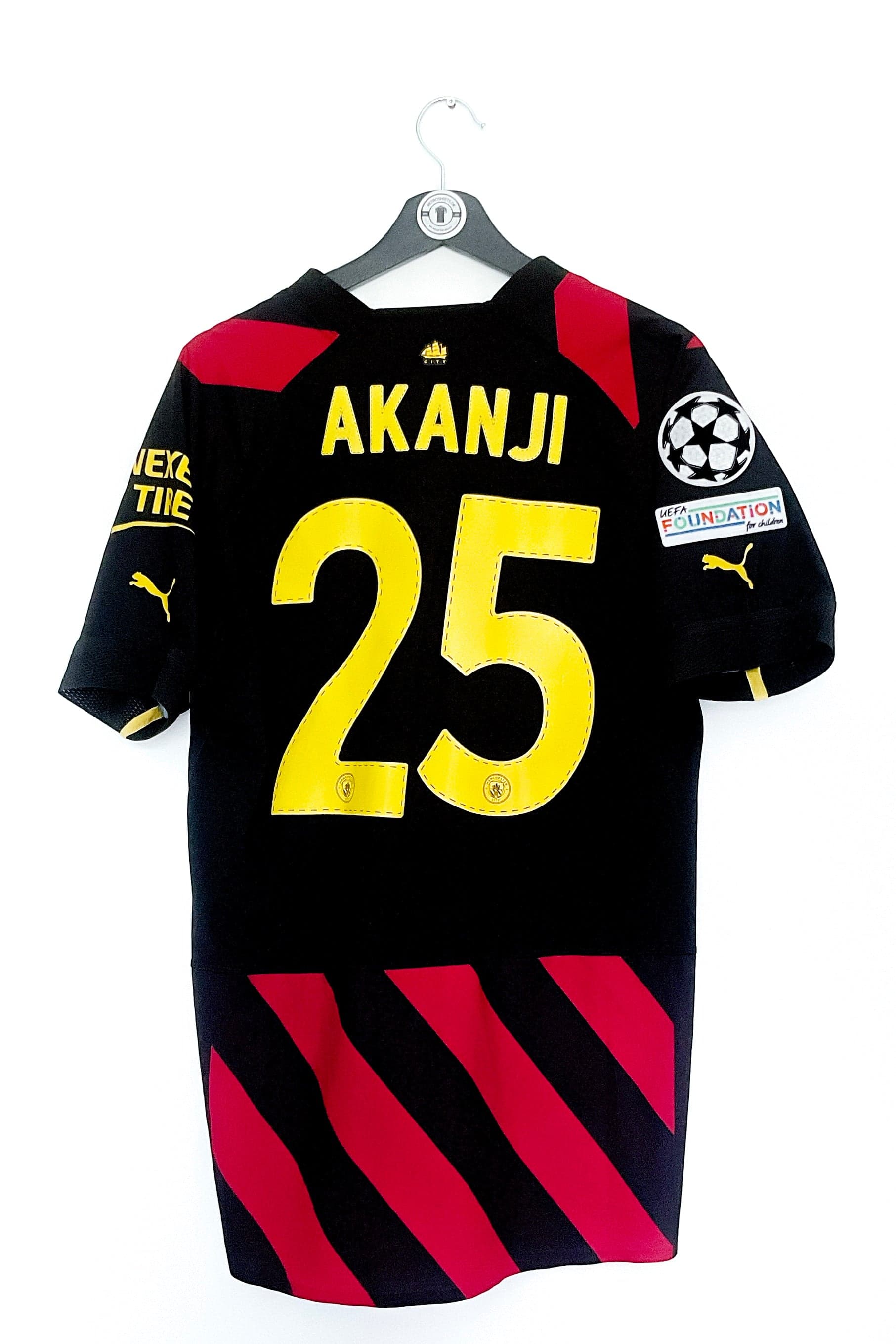 Manchester City 2022/2023 Udebane Akanji 25 Authentic Large 8/10