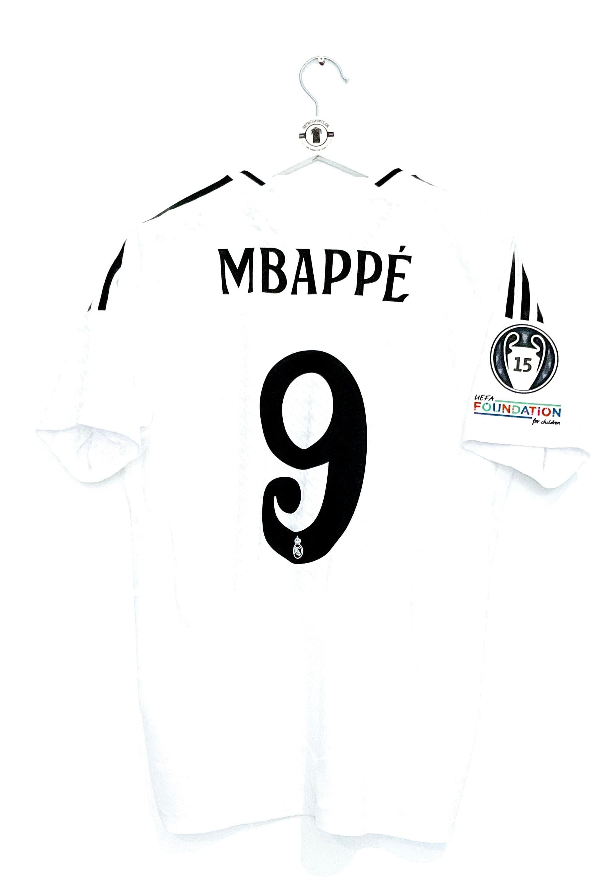 Real Madrid 2024/2025 Hjemmebane Mbappe 9 Authentic