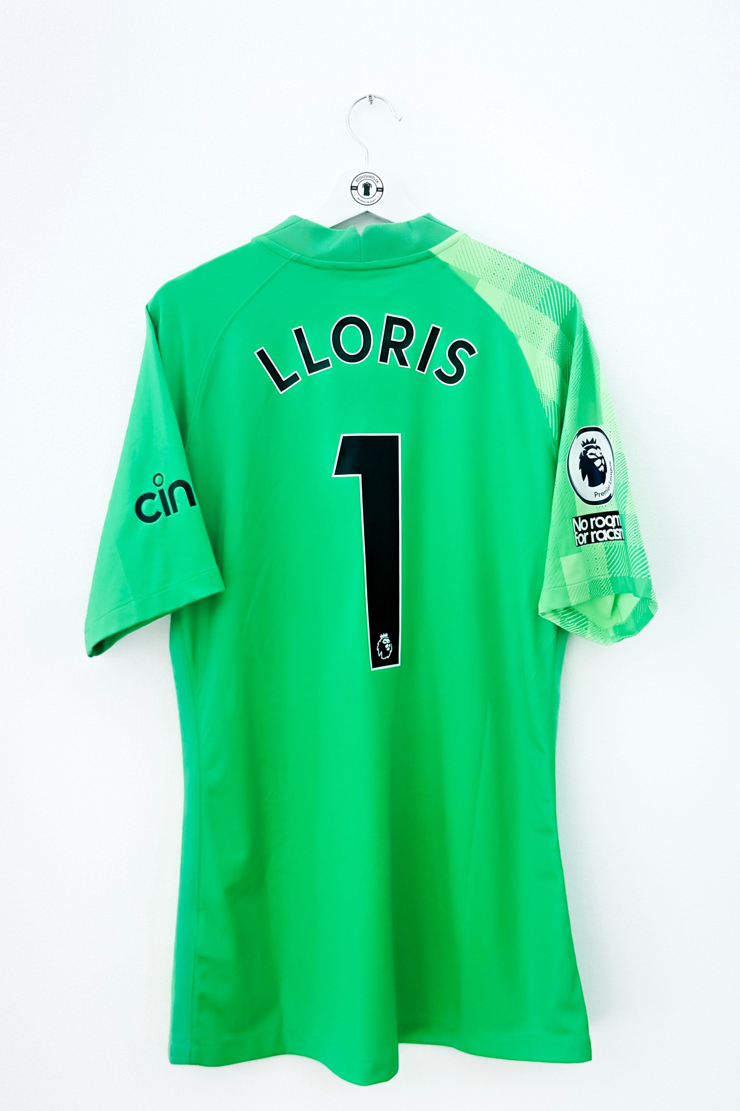 Tottenham 2021/2022 Målmandstrøje Lloris 1 Matchworn